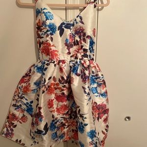 Floral skater dress